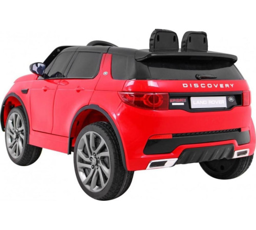 Дитяча акумуляторна машинка Land Rover Discovery Червона Дитяча акумуляторна машинка Land Rover Discovery Червона