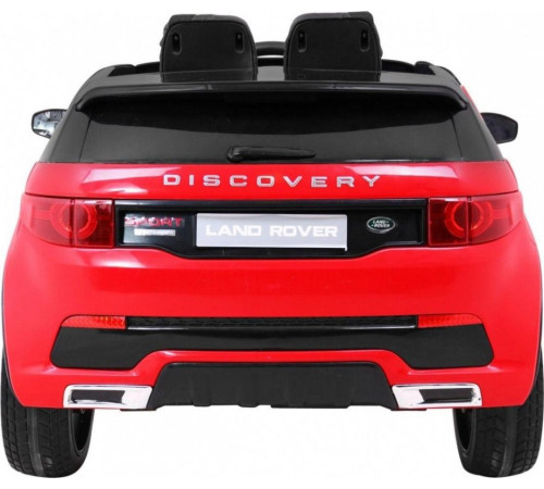Дитяча акумуляторна машинка Land Rover Discovery Червона Дитяча акумуляторна машинка Land Rover Discovery Червона
