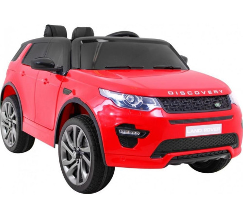 Дитяча акумуляторна машинка Land Rover Discovery Червона Дитяча акумуляторна машинка Land Rover Discovery Червона