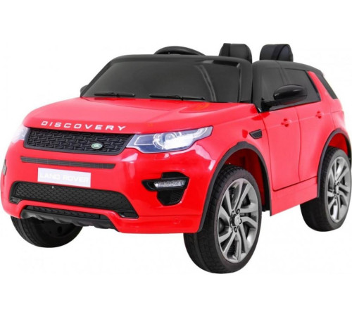 Дитяча акумуляторна машинка Land Rover Discovery Червона Дитяча акумуляторна машинка Land Rover Discovery Червона