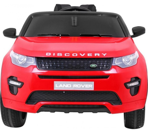 Дитяча акумуляторна машинка Land Rover Discovery Червона Дитяча акумуляторна машинка Land Rover Discovery Червона