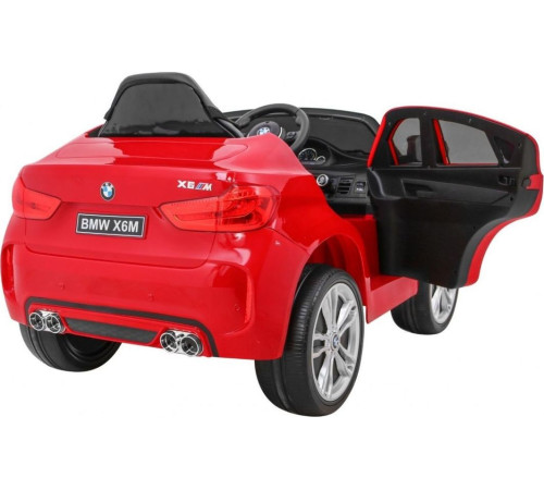 Дитяча акумуляторна машинка BMW X6M Червона Дитяча акумуляторна машинка BMW X6M Червона