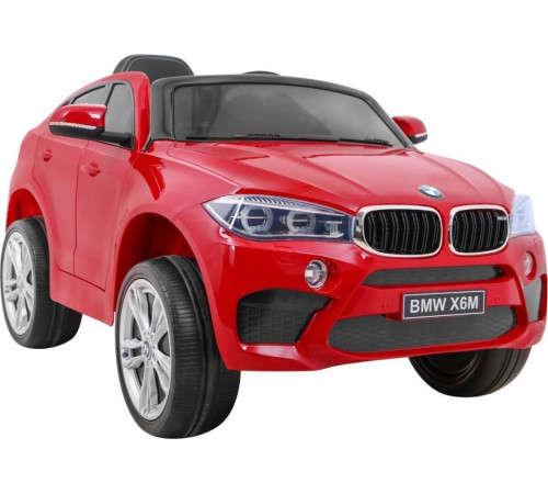 Дитяча акумуляторна машинка BMW X6M Червона Дитяча акумуляторна машинка BMW X6M Червона