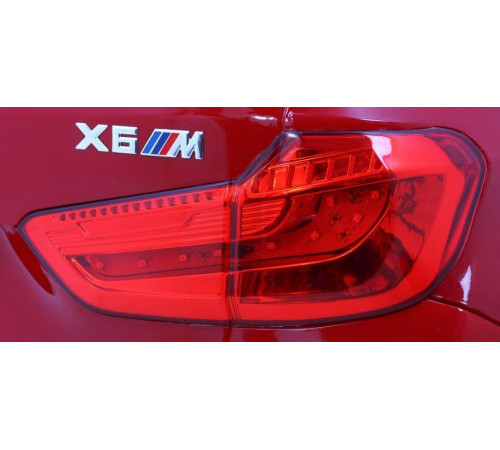 Дитяча акумуляторна машинка BMW X6M Червона Дитяча акумуляторна машинка BMW X6M Червона