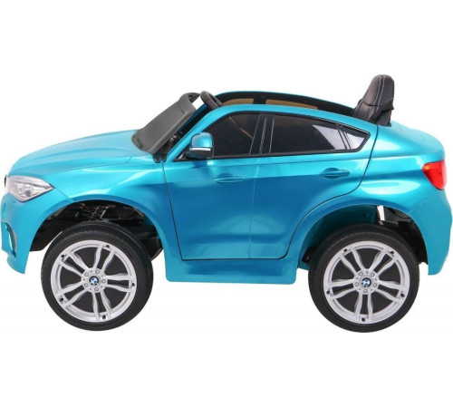 Дитяча акумуляторна машинка BMW X6M Синя Дитяча акумуляторна машинка BMW X6M Синя