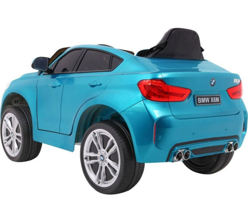 Дитяча акумуляторна машинка BMW X6M Синя Дитяча акумуляторна машинка BMW X6M Синя
