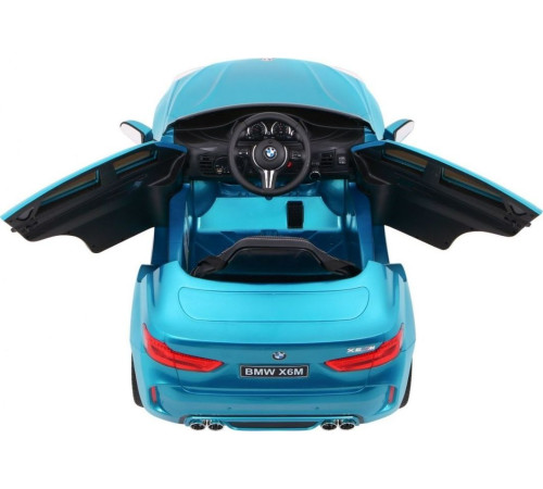 Дитяча акумуляторна машинка BMW X6M Синя Дитяча акумуляторна машинка BMW X6M Синя