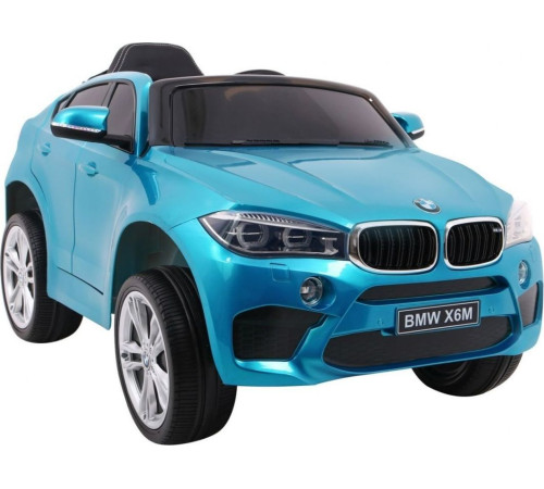 Дитяча акумуляторна машинка BMW X6M Синя Дитяча акумуляторна машинка BMW X6M Синя