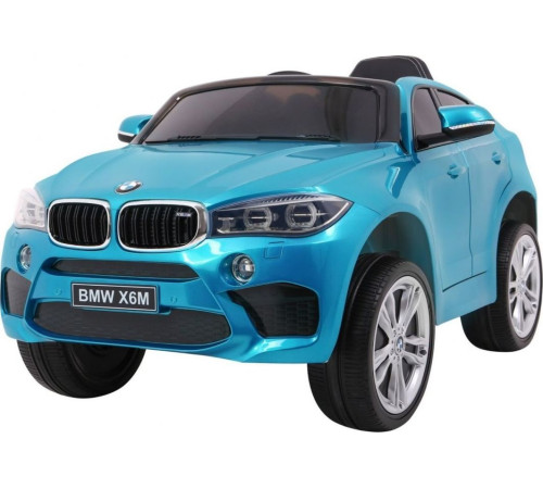 Дитяча акумуляторна машинка BMW X6M Синя Дитяча акумуляторна машинка BMW X6M Синя