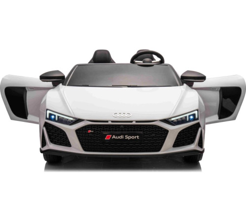 Дитяча акумуляторна машинка Audi Spyder R8 LIFT Біла