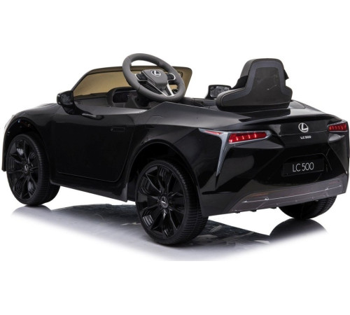 Дитяча акумуляторна машинка Lexus LC500 Чорна Дитяча акумуляторна машинка Lexus LC500 Чорна