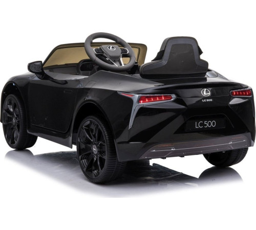 Дитяча акумуляторна машинка Lexus LC500 Чорна Дитяча акумуляторна машинка Lexus LC500 Чорна