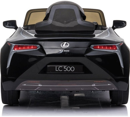 Дитяча акумуляторна машинка Lexus LC500 Чорна Дитяча акумуляторна машинка Lexus LC500 Чорна