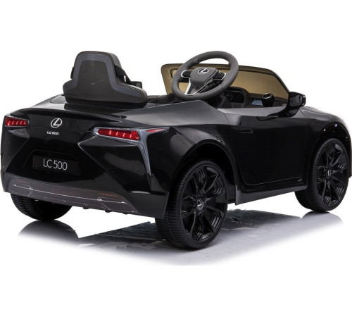 Дитяча акумуляторна машинка Lexus LC500 Чорна Дитяча акумуляторна машинка Lexus LC500 Чорна
