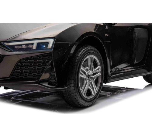 Дитяча акумуляторна машинка Audi Spyder R8 LIFT Чорна Дитяча акумуляторна машинка Audi Spyder R8 LIFT Чорна