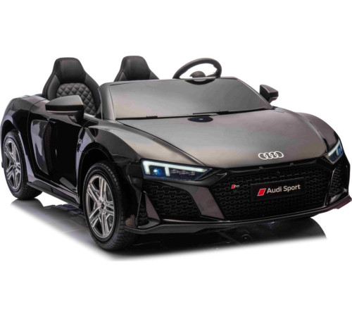 Дитяча акумуляторна машинка Audi Spyder R8 LIFT Чорна Дитяча акумуляторна машинка Audi Spyder R8 LIFT Чорна