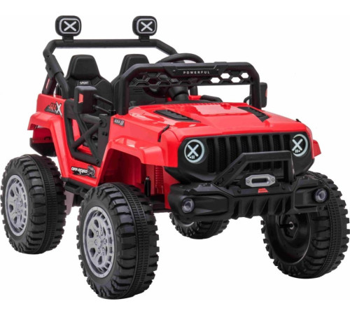 Дитячий акумуляторний позашляховик OFF ROAD Червоний Дитячий акумуляторний позашляховик OFF ROAD Червоний