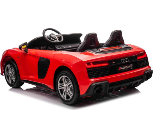 Дитяча акумуляторна машинка Audi Spyder R8 LIFT Червона