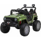 Дитячий акумуляторний позашляховик OFF ROAD Зелений
