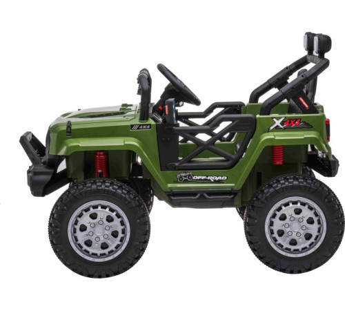 Дитячий акумуляторний позашляховик OFF ROAD Зелений Дитячий акумуляторний позашляховик OFF ROAD Зелений