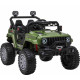 Дитячий акумуляторний позашляховик OFF ROAD Зелений