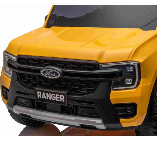 Дитяча акумуляторна машинка Ford Ranger LIFT Жовта Дитяча акумуляторна машинка Ford Ranger LIFT Жовта