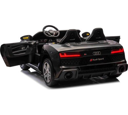 Дитяча акумуляторна машинка Audi Spyder R8 LIFT STRONG Чорна