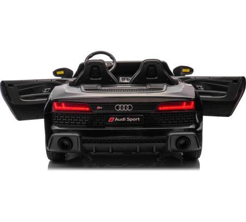 Дитяча акумуляторна машинка Audi Spyder R8 LIFT STRONG Чорна