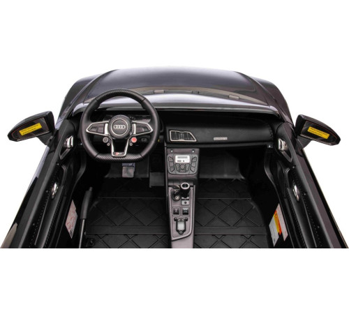 Дитяча акумуляторна машинка Audi Spyder R8 LIFT STRONG Чорна
