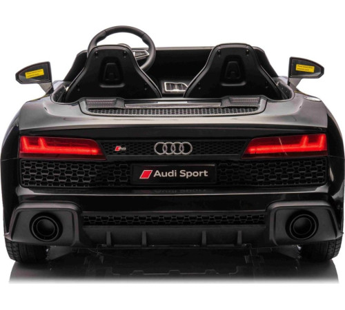 Дитяча акумуляторна машинка Audi Spyder R8 LIFT STRONG Чорна