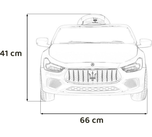 Дитяча акумуляторна машинка Maserati Ghibli на акумуляторі Червона Дитяча акумуляторна машинка Maserati Ghibli на акумуляторі Червона