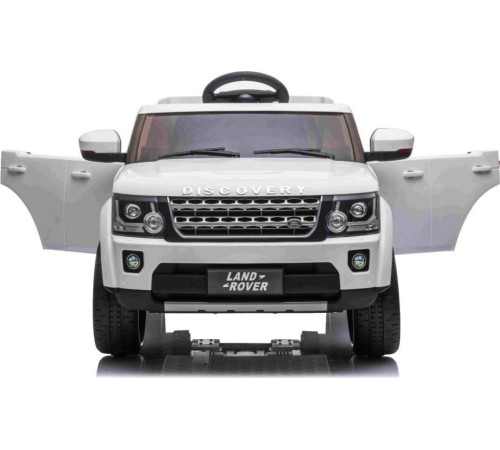 Дитяча акумуляторна машинка Land Rover Discovery Біла Дитяча акумуляторна машинка Land Rover Discovery Біла