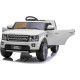 Дитяча акумуляторна машинка Land Rover Discovery Біла