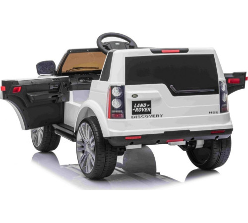 Дитяча акумуляторна машинка Land Rover Discovery Біла Дитяча акумуляторна машинка Land Rover Discovery Біла
