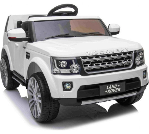 Дитяча акумуляторна машинка Land Rover Discovery Біла Дитяча акумуляторна машинка Land Rover Discovery Біла