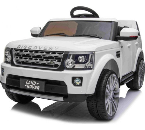 Дитяча акумуляторна машинка Land Rover Discovery Біла Дитяча акумуляторна машинка Land Rover Discovery Біла