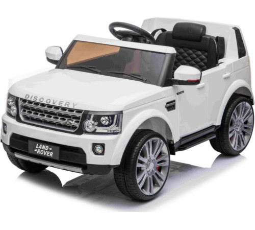 Дитяча акумуляторна машинка Land Rover Discovery Біла Дитяча акумуляторна машинка Land Rover Discovery Біла