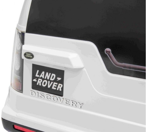 Дитяча акумуляторна машинка Land Rover Discovery Біла Дитяча акумуляторна машинка Land Rover Discovery Біла