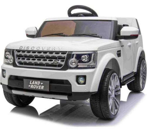 Дитяча акумуляторна машинка Land Rover Discovery Біла Дитяча акумуляторна машинка Land Rover Discovery Біла
