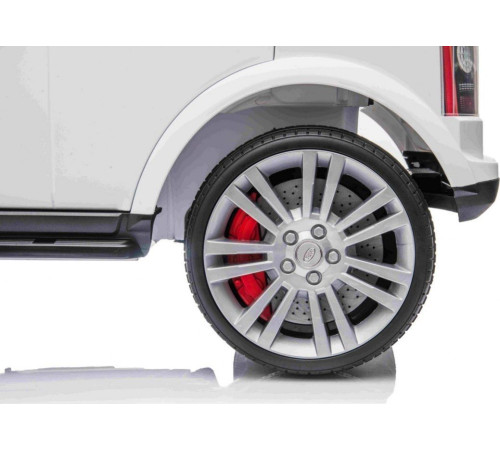 Дитяча акумуляторна машинка Land Rover Discovery Біла Дитяча акумуляторна машинка Land Rover Discovery Біла