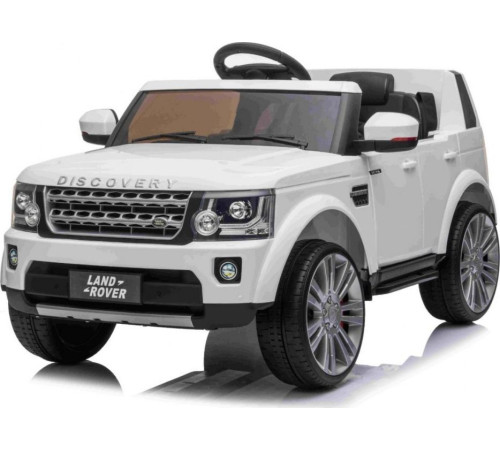 Дитяча акумуляторна машинка Land Rover Discovery Біла Дитяча акумуляторна машинка Land Rover Discovery Біла