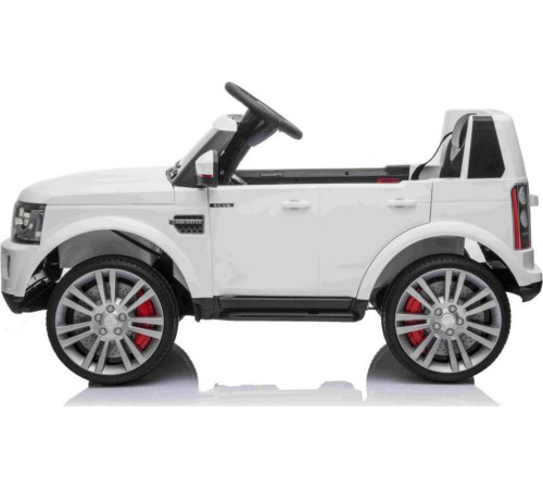 Дитяча акумуляторна машинка Land Rover Discovery Біла Дитяча акумуляторна машинка Land Rover Discovery Біла