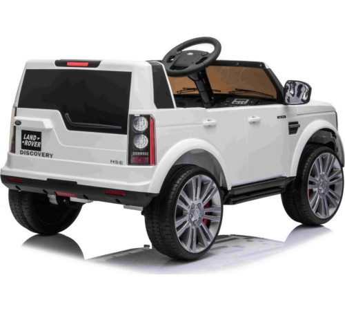 Дитяча акумуляторна машинка Land Rover Discovery Біла Дитяча акумуляторна машинка Land Rover Discovery Біла
