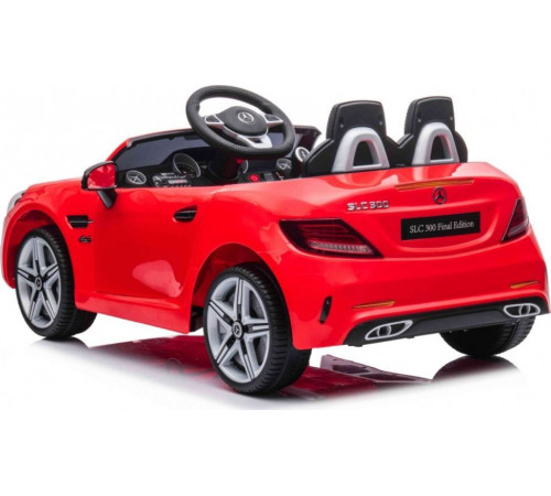 Дитяча акумуляторна машинка Mercedes Benz SLC300 Червона Дитяча акумуляторна машинка Mercedes Benz SLC300 Червона