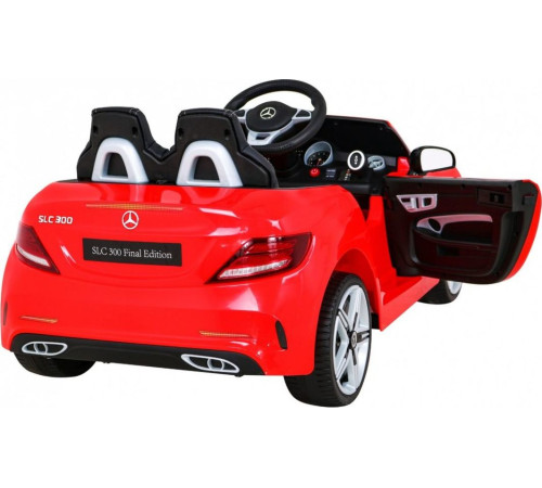 Дитяча акумуляторна машинка Mercedes Benz SLC300 Червона Дитяча акумуляторна машинка Mercedes Benz SLC300 Червона