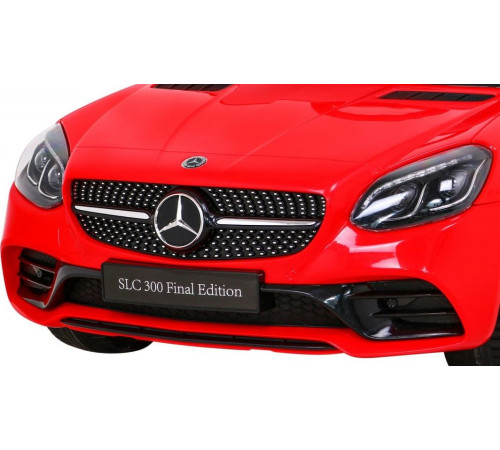 Дитяча акумуляторна машинка Mercedes Benz SLC300 Червона Дитяча акумуляторна машинка Mercedes Benz SLC300 Червона
