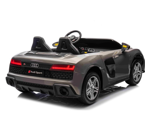 Дитяча акумуляторна машинка Audi Spyder R8 LIFT STRONG Сіра Дитяча акумуляторна машинка Audi Spyder R8 LIFT STRONG Сіра