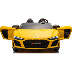 Дитяча акумуляторна машинка Audi Spyder R8 LIFT STRONG Жовта