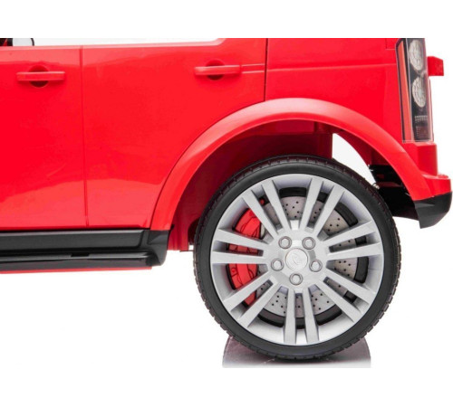 Дитяча акумуляторна машинка Land Rover Discovery Червона Дитяча акумуляторна машинка Land Rover Discovery Червона