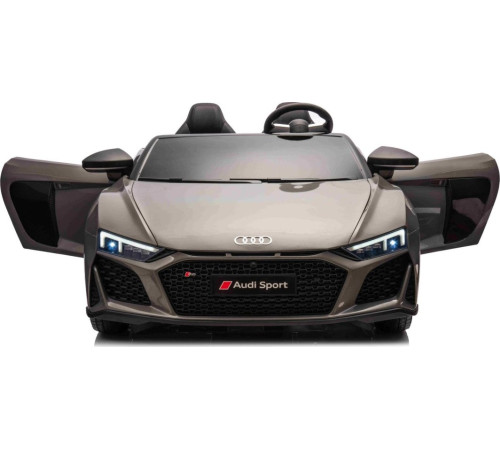 Дитяча акумуляторна машинка Audi Spyder R8 LIFT Сіра